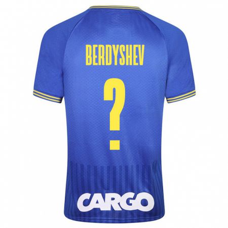 Kandiny Bambino Maglia Tikhon Berdyshev #0 Blu Kit Gara Away 2023/24 Maglietta