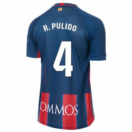 Kandiny Hombre Camiseta Rubén Pulido #4 Armada 1ª Equipación 2023/24 La Camisa