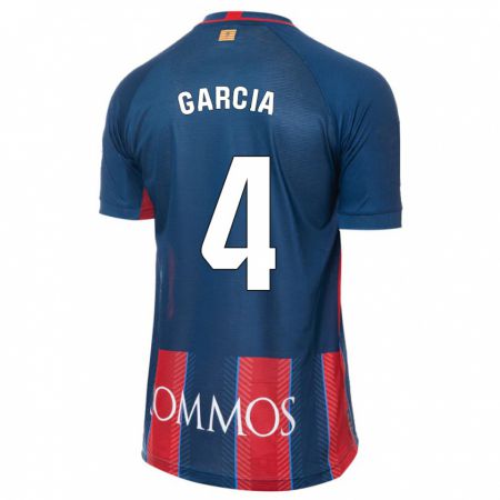 Kandiny Uomo Maglia Nacho García #4 Marina Militare Kit Gara Home 2023/24 Maglietta