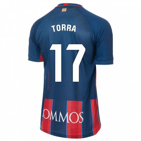 Kandiny Hombre Camiseta Marc Torra #17 Armada 1ª Equipación 2023/24 La Camisa