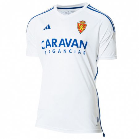 Kandiny Uomo Maglia Fran Gámez #18 Bianco Kit Gara Home 2023/24 Maglietta