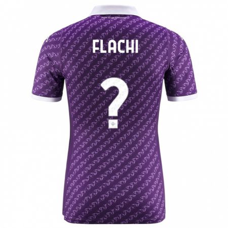 Kandiny Uomo Maglia Tommaso Flachi #0 Viola Kit Gara Home 2023/24 Maglietta