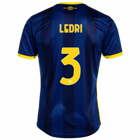 Kandiny Uomo Maglia Michela Ledri #3 Marina Militare Kit Gara Home 2023/24 Maglietta