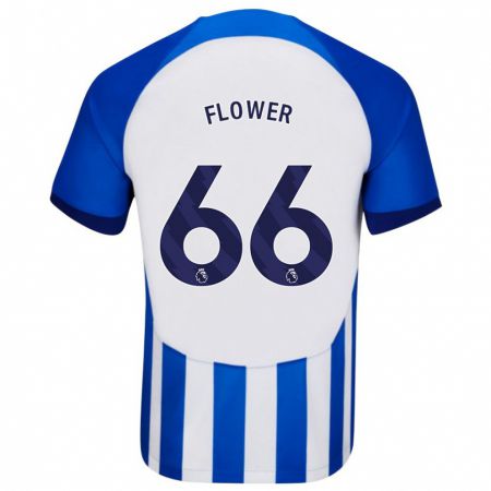 Kandiny Uomo Maglia Louis Flower #66 Blu Kit Gara Home 2023/24 Maglietta