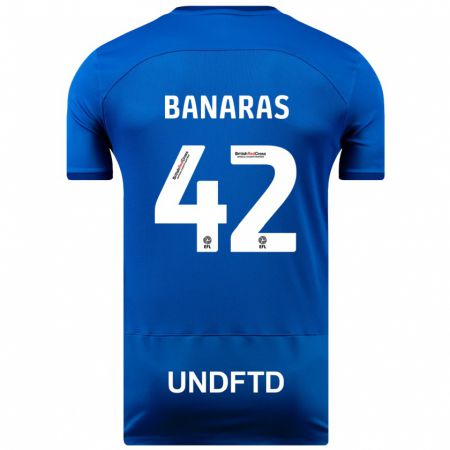 Kandiny Heren Layla Banaras #42 Blauw Thuisshirt Thuistenue 2023/24 T-Shirt België