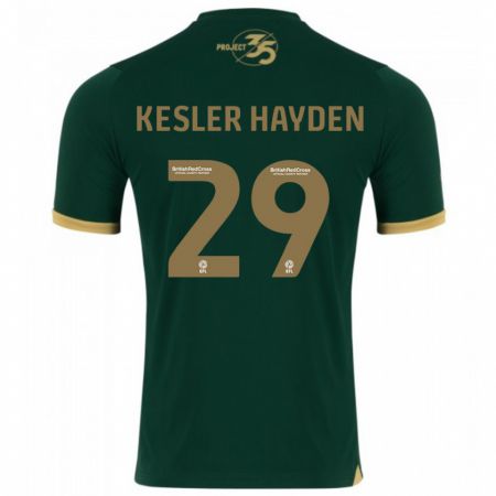 Kandiny Uomo Maglia Kaine Kesler-Hayden #29 Verde Kit Gara Home 2023/24 Maglietta