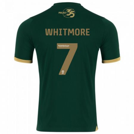 Kandiny Uomo Maglia Charlotte Whitmore #7 Verde Kit Gara Home 2023/24 Maglietta