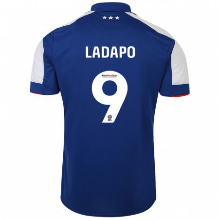 Kandiny Heren Freddie Ladapo #9 Blauw Thuisshirt Thuistenue 2023/24 T-Shirt België