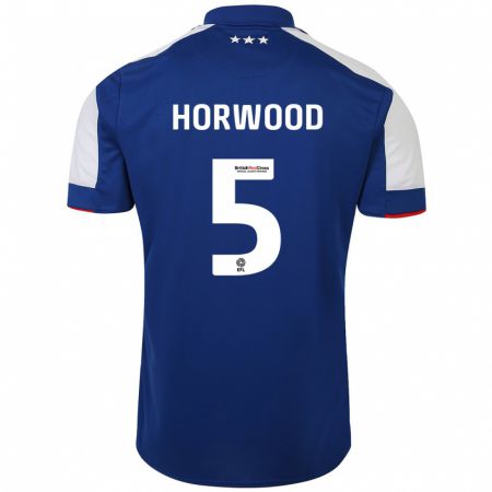 Kandiny Herren Bonnie Horwood #5 Blau Heimtrikot Trikot 2023/24 T-Shirt Österreich