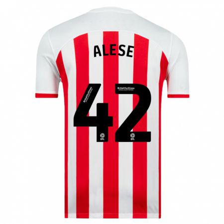 Kandiny Heren Aji Alese #42 Wit Thuisshirt Thuistenue 2023/24 T-Shirt België