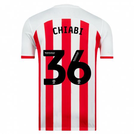 Kandiny Hombre Camiseta Tom Chiabi #36 Blanco 1ª Equipación 2023/24 La Camisa