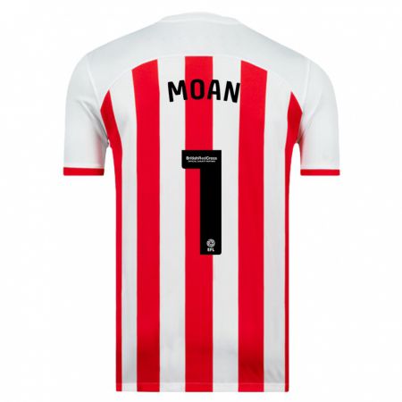 Kandiny Hombre Camiseta Claudia Moan #1 Blanco 1ª Equipación 2023/24 La Camisa