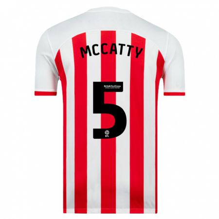 Kandiny Uomo Maglia Grace Mccatty #5 Bianco Kit Gara Home 2023/24 Maglietta