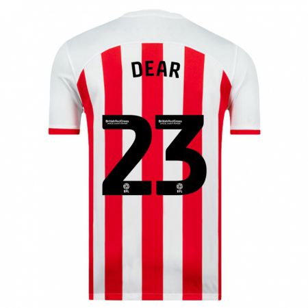 Kandiny Hombre Camiseta Jenna Dear #23 Blanco 1ª Equipación 2023/24 La Camisa