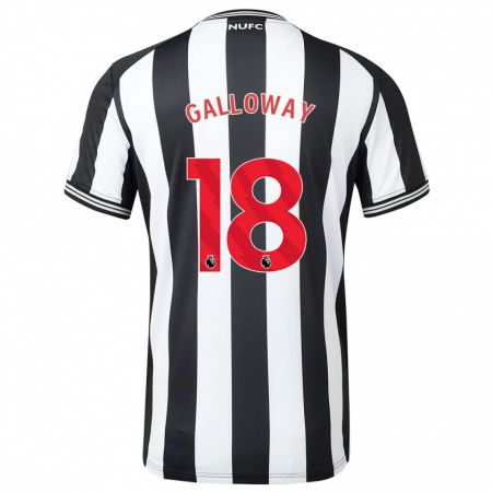 Kandiny Herren Bridget Galloway #18 Schwarz-Weiss Heimtrikot Trikot 2023/24 T-Shirt Österreich