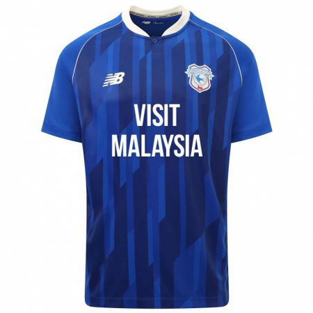 Kandiny Uomo Maglia Jai Semenyo #43 Blu Kit Gara Home 2023/24 Maglietta