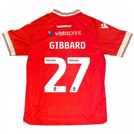 Kandiny Herren Mari Gibbard #27 Rot Heimtrikot Trikot 2023/24 T-Shirt Österreich