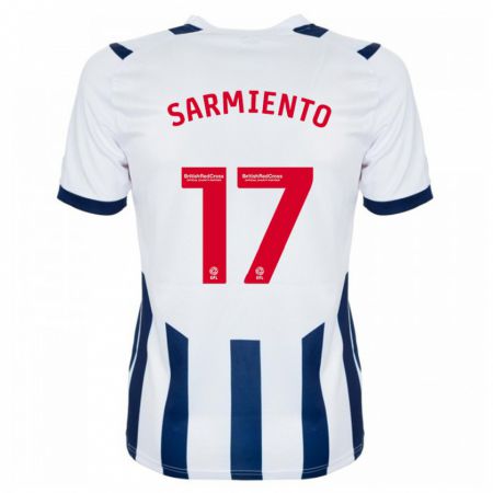 Kandiny Herren Jeremy Sarmiento #17 Weiß Heimtrikot Trikot 2023/24 T-Shirt Österreich