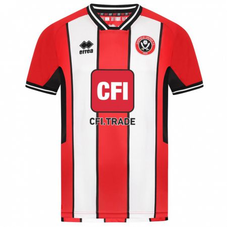 Kandiny Hombre Camiseta Bethan Davies #33 Rojo 1ª Equipación 2023/24 La Camisa