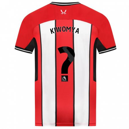 Kandiny Hombre Camiseta Noah Kiwomya #0 Rojo 1ª Equipación 2023/24 La Camisa