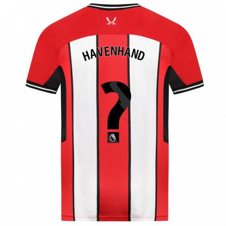 Kandiny Hombre Camiseta Kurtis Havenhand #0 Rojo 1ª Equipación 2023/24 La Camisa