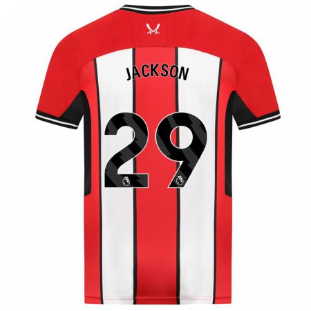 Kandiny Hombre Camiseta Fallon Olivia Connolly-Jackson #29 Rojo 1ª Equipación 2023/24 La Camisa