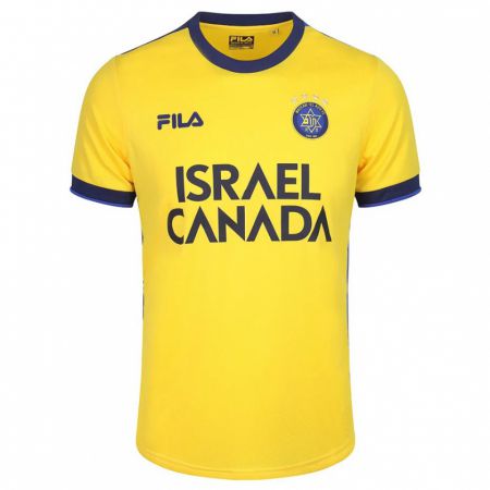 Kandiny Hombre Camiseta Adir Kordova #0 Amarillo 1ª Equipación 2023/24 La Camisa