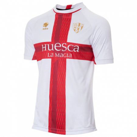 Kandiny Hombre Camiseta Manu Rico #27 Blanco 2ª Equipación 2023/24 La Camisa