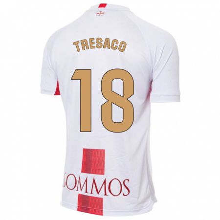 Kandiny Herren Rafa Tresaco #18 Weiß Auswärtstrikot Trikot 2023/24 T-Shirt Österreich