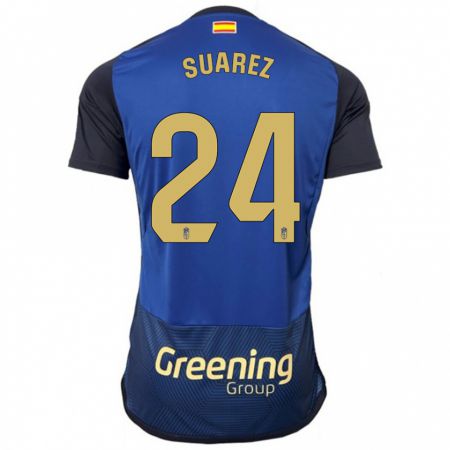 Kandiny Uomo Maglia Carlota Suárez #24 Marina Militare Kit Gara Away 2023/24 Maglietta