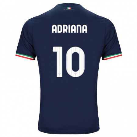 Kandiny Herren Adriana Martín Santamaría #10 Marine Auswärtstrikot Trikot 2023/24 T-Shirt Österreich