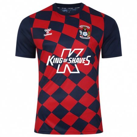 Kandiny Hombre Camiseta Rio Grant #0 Rojo Azul Marino 2ª Equipación 2023/24 La Camisa