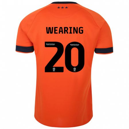 Kandiny Heren Megan Wearing #20 Oranje Uitshirt Uittenue 2023/24 T-Shirt België