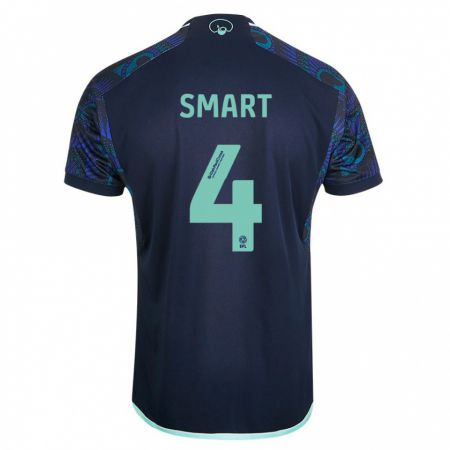 Kandiny Uomo Maglia Olivia Smart #4 Blu Kit Gara Away 2023/24 Maglietta