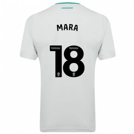 Kandiny Uomo Maglia Sékou Mara #18 Bianco Kit Gara Away 2023/24 Maglietta