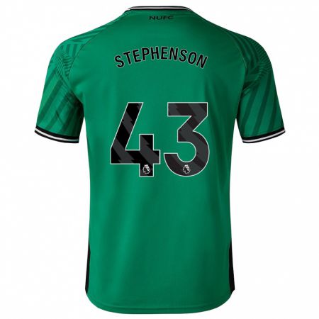 Kandiny Herren Dylan Stephenson #43 Grün Auswärtstrikot Trikot 2023/24 T-Shirt Österreich