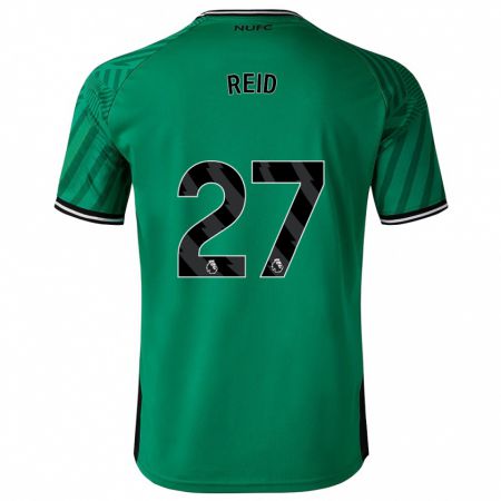 Kandiny Uomo Maglia Hannah Reid #27 Verde Kit Gara Away 2023/24 Maglietta