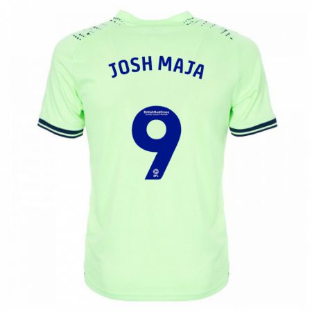 Kandiny Uomo Maglia Josh Maja #9 Marina Militare Kit Gara Away 2023/24 Maglietta