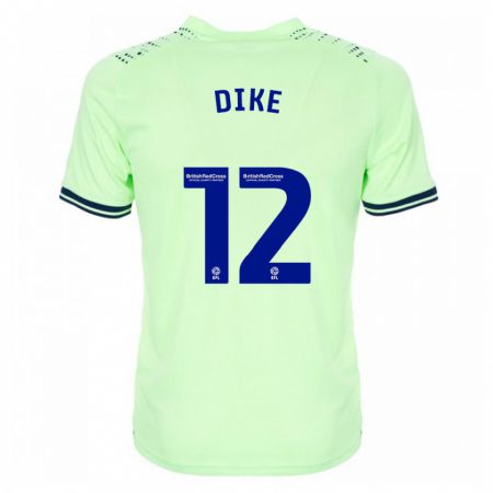 Kandiny Heren Daryl Dike #12 Marine Uitshirt Uittenue 2023/24 T-Shirt België