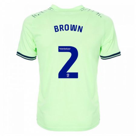 Kandiny Herren Ashlee Brown #2 Marine Auswärtstrikot Trikot 2023/24 T-Shirt Österreich