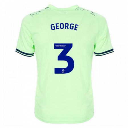 Kandiny Herren Hannah George #3 Marine Auswärtstrikot Trikot 2023/24 T-Shirt Österreich