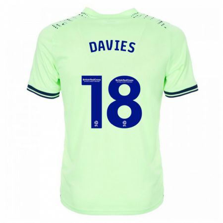 Kandiny Herren Jessica Davies #18 Marine Auswärtstrikot Trikot 2023/24 T-Shirt Österreich