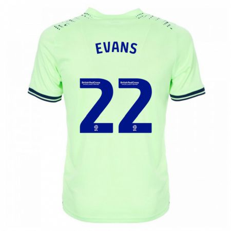 Kandiny Herren Kate Evans #22 Marine Auswärtstrikot Trikot 2023/24 T-Shirt Österreich