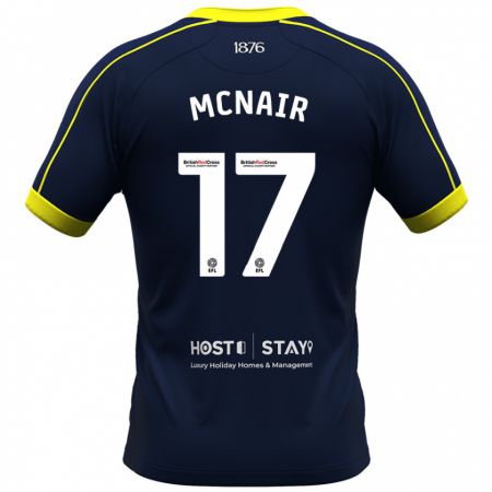 Kandiny Uomo Maglia Paddy Mcnair #17 Marina Militare Kit Gara Away 2023/24 Maglietta