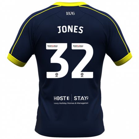 Kandiny Herren Jamie Jones #32 Marine Auswärtstrikot Trikot 2023/24 T-Shirt Österreich