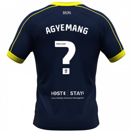 Kandiny Herren Terrell Agyemang #0 Marine Auswärtstrikot Trikot 2023/24 T-Shirt Österreich