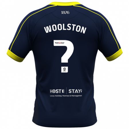 Kandiny Uomo Maglia Luke Woolston #0 Marina Militare Kit Gara Away 2023/24 Maglietta