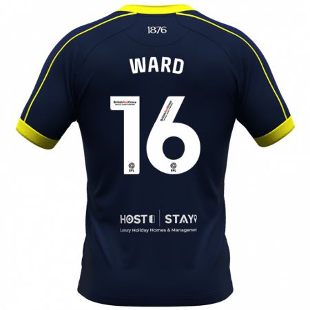 Kandiny Herren Francesca Ward #16 Marine Auswärtstrikot Trikot 2023/24 T-Shirt Österreich