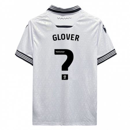 Kandiny Uomo Maglia Jay Glover #0 Bianco Kit Gara Away 2023/24 Maglietta