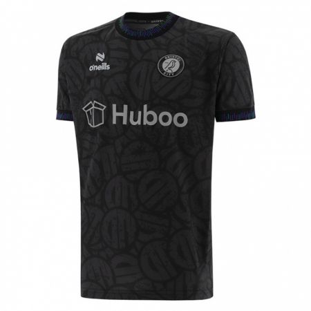 Kandiny Uomo Maglia Il Tuo Nome #0 Nero Kit Gara Away 2023/24 Maglietta